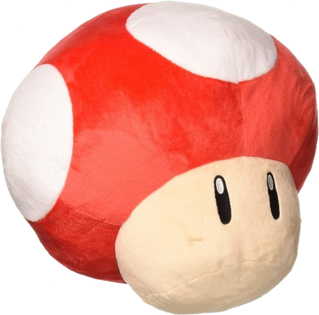 Super Mario - Club Mocchi Mocchi Super Mushroom Plush