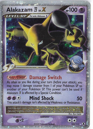 Alakazam LV.X 103/111 (D)