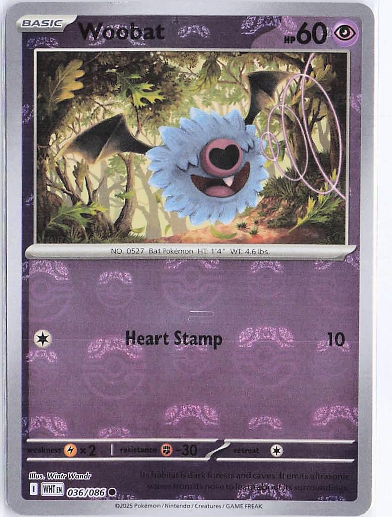 Woobat 036/086 (Masterball)