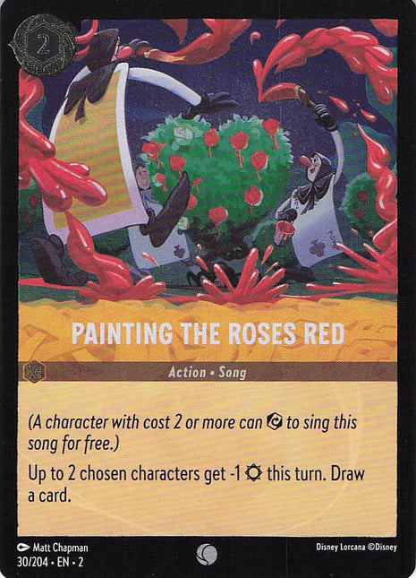 Painting The Roses Red 30/204 (H)