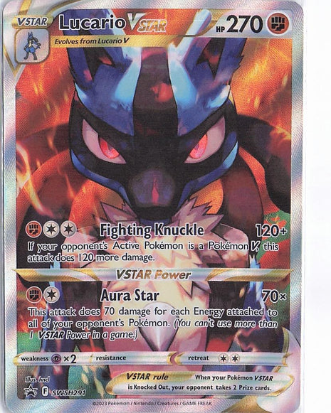 Lucario VSTAR SWSH291