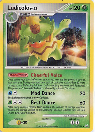 Ludicolo LV.52 34/127