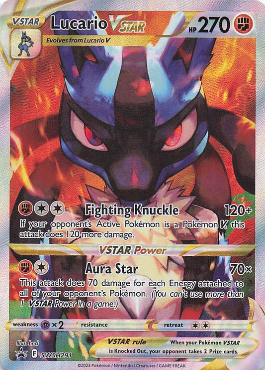 Lucario Vstar SWSH291