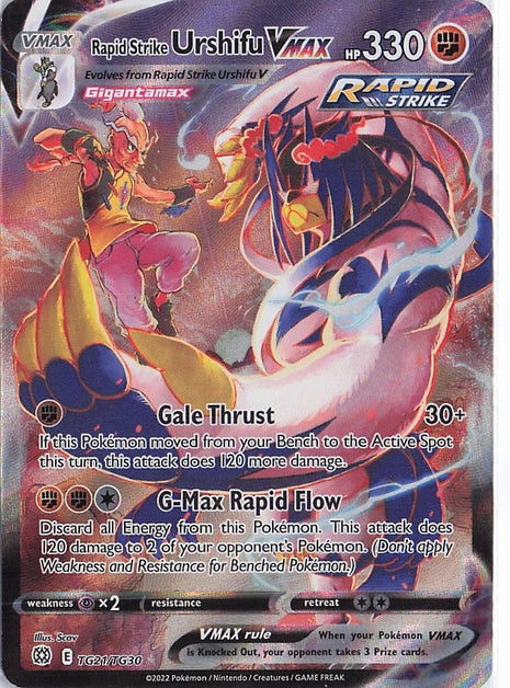 Rapid Strike Urshifu VMAX TG21/TG30