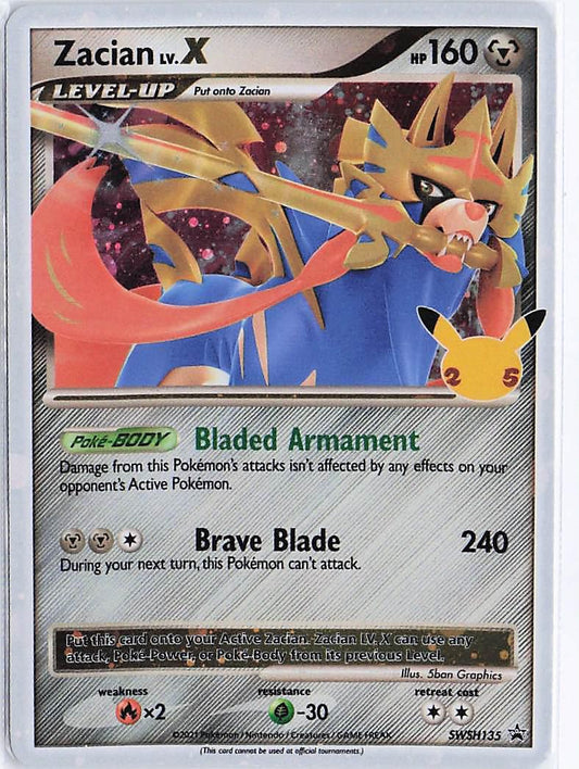 Zacian LV.X SWSH135
