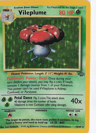Vileplume 15/64 (H) (D)