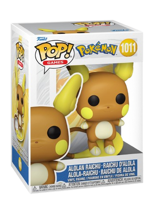 Pokemon - Alolan Raichu #1011 Funko Pop!