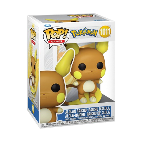 Pokemon - Alolan Raichu #1011 Funko Pop!