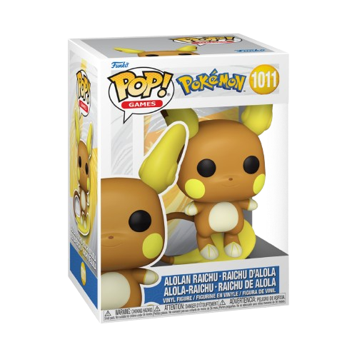 Pokemon - Alolan Raichu #1011 Funko Pop!