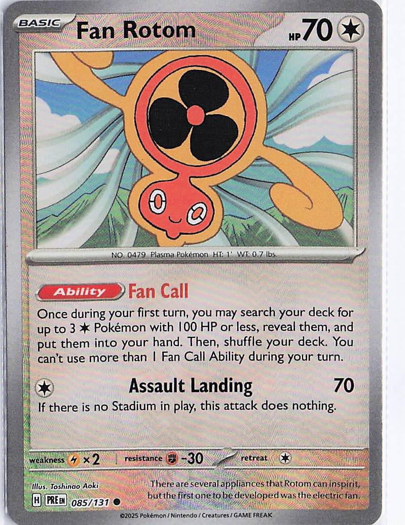 Fan Rotom 085/131 (Pokeball)