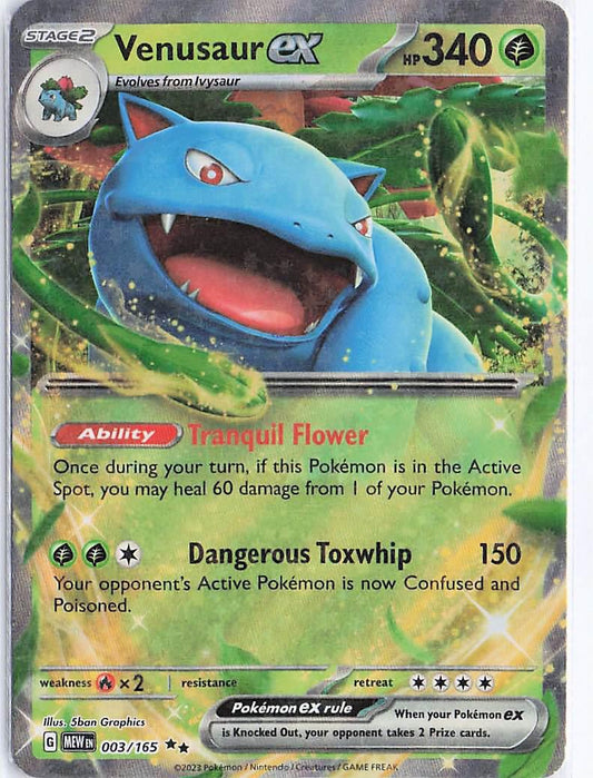 Venusaur ex 003/165