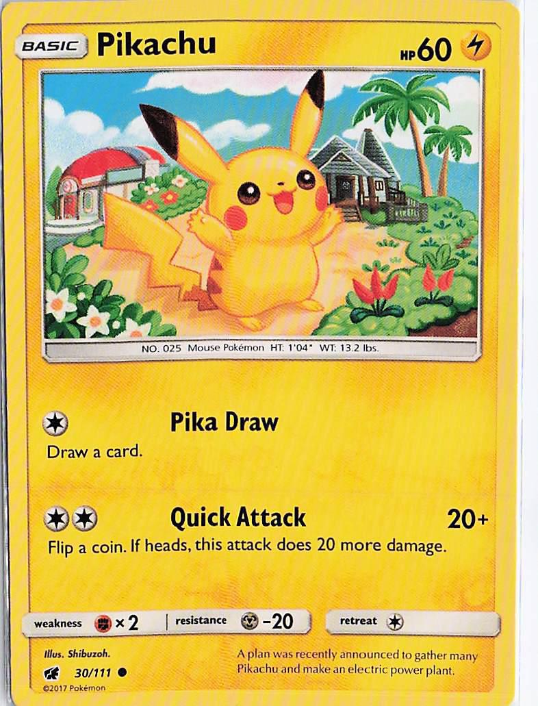 Pikachu 30/111