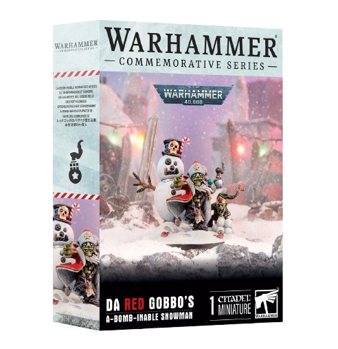 Warhammer Commemorative Series: Da Red Gobbo's A-Bomb-inable Snowman