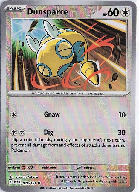 Dunsparce 079/131 (Pokeball Holo)