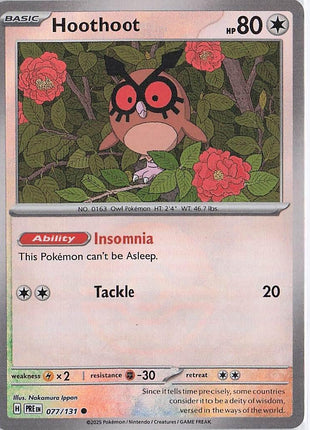 Hoothoot 077/131 (Pokeball)