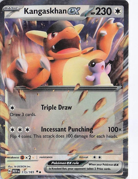 Kangaskhan ex 115/165