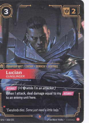 Lucian, Gunslinger 028/221