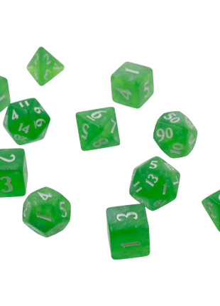 Ultra Pro - Eclipse: Lime Green 11 Dice Set