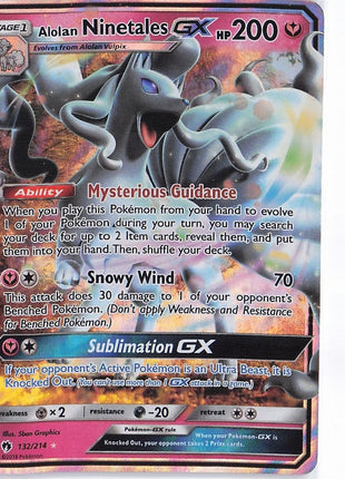 Alolan Ninetales GX 132/214