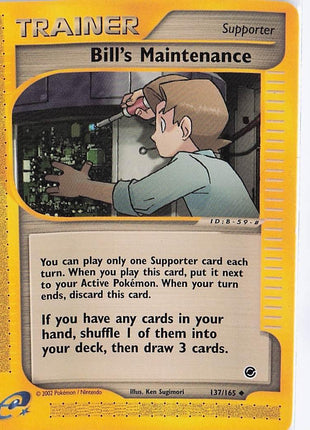 Bill’s Maintenance 137/165