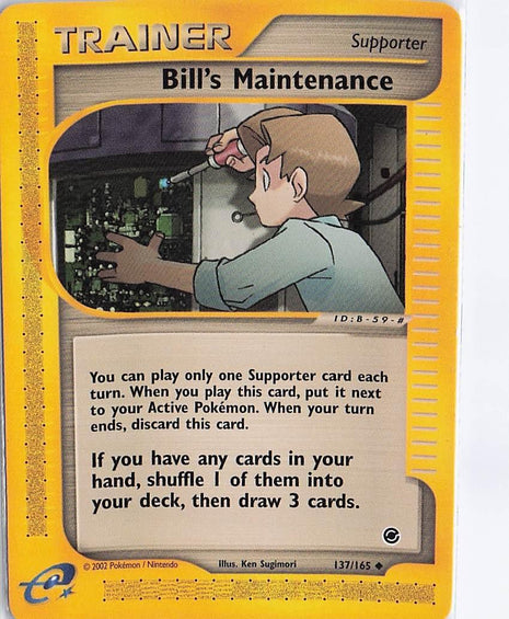 Bill’s Maintenance 137/165