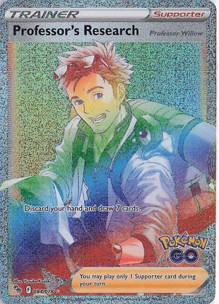 Professor’s Research 084/078