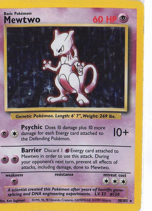 Mewtwo 10/102 (H)(D)