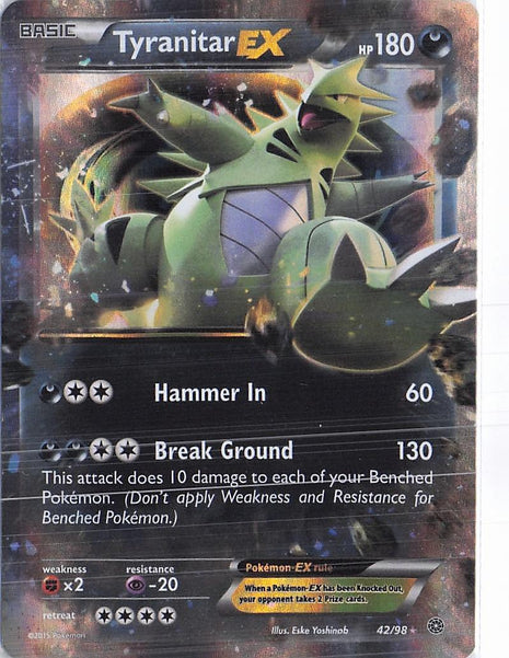 Tyranitar EX 42/98