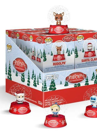 Rudolph the Red-Nosed Reindeer - Mystery Mini Snow Globe
