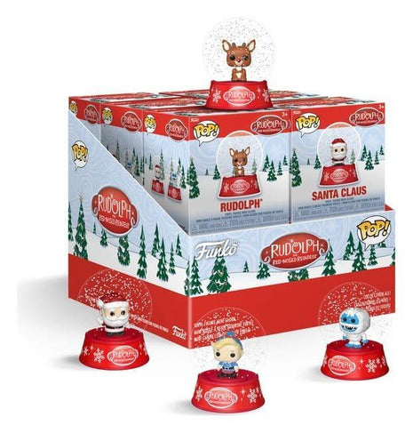 Rudolph the Red-Nosed Reindeer - Mystery Mini Snow Globe