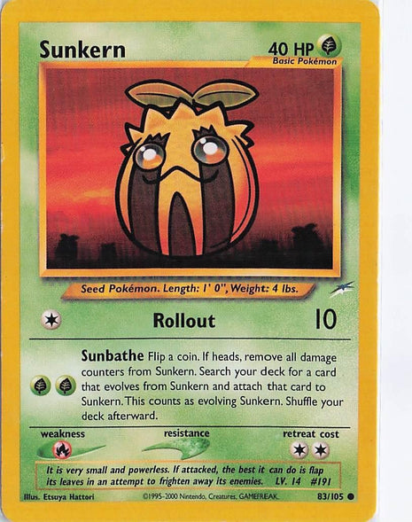 Sunkern 83/105