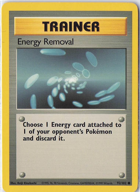 Energy Removal 92/102