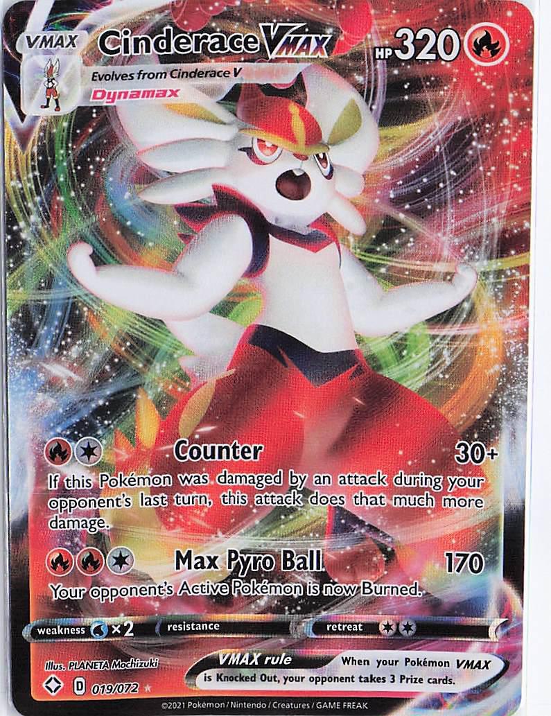 Cinderace VMAX 019/072