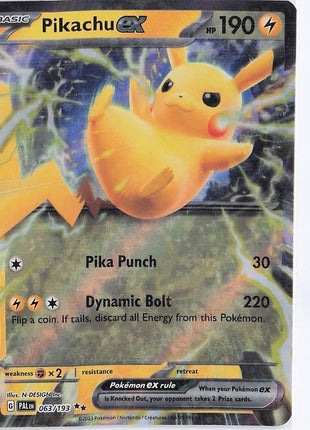 Pikachu ex 063/193