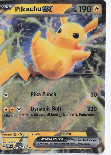 Pikachu ex 063/193