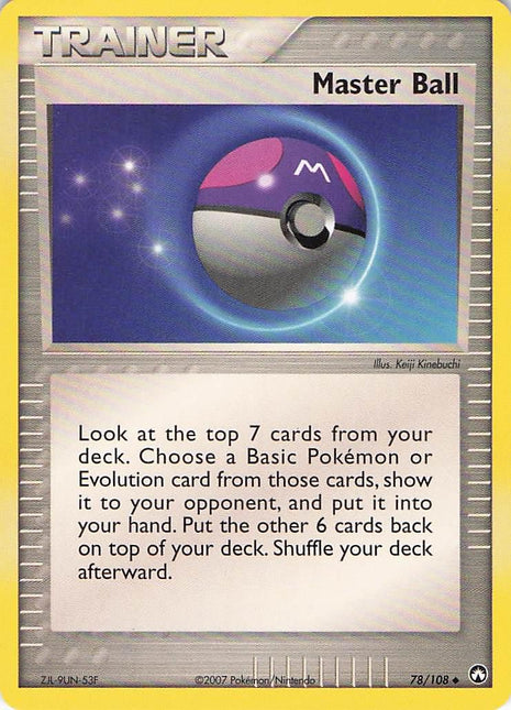 Master Ball 78/108