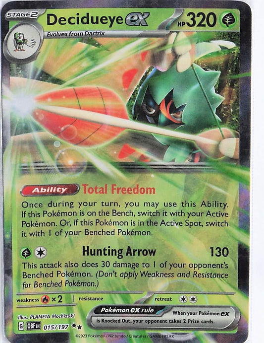 Decidueye ex 015/197