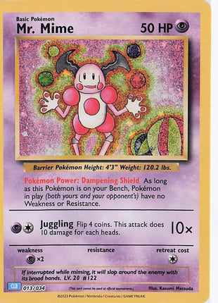 Mr. Mime CLB 013/034 (H)