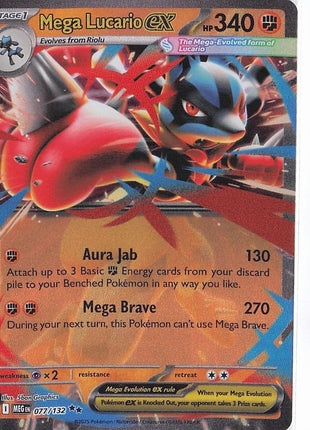 Mega Lucario ex 077/132