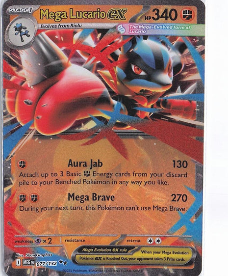 Mega Lucario ex 077/132