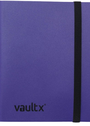 Vault X - Purple 4 Pocket Strap Binder