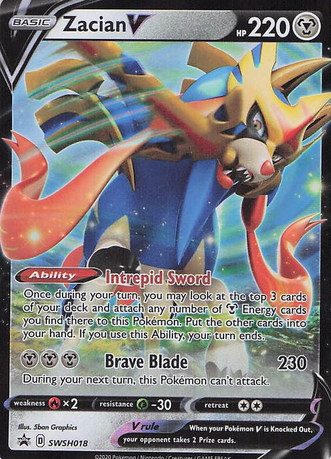 Zacian V SWSH018