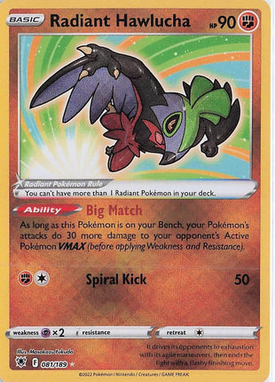 Radiant Hawlucha 081/189