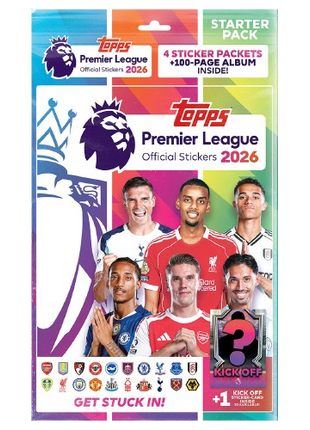 Topps - Premier League 2026 Official Sticker Starter Pack