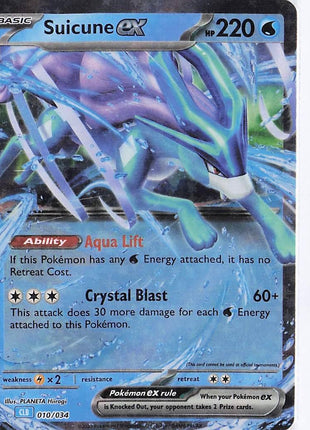 Suicune ex CLB 010/034