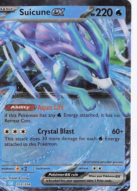 Suicune ex CLB 010/034