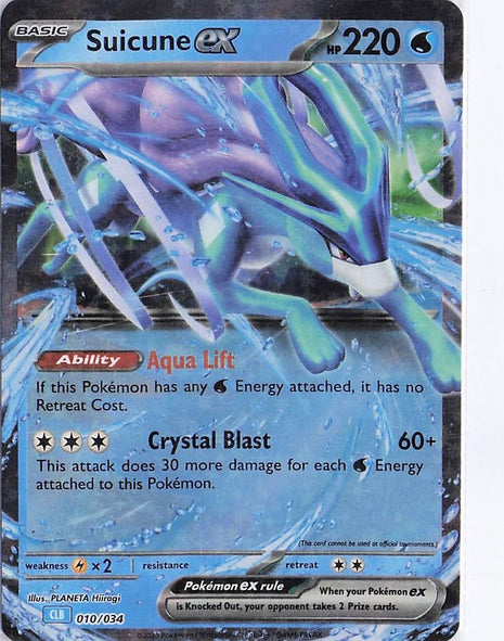 Suicune ex CLB 010/034