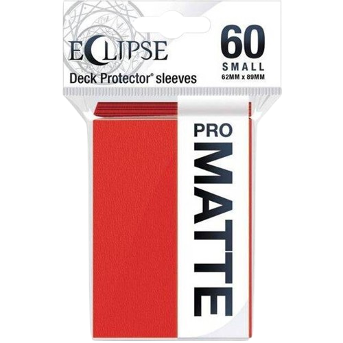 Ultra Pro - Matte Red Eclipse Small Sleeves (60)