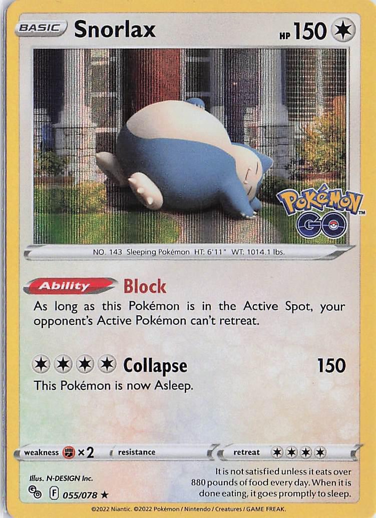 Snorlax 055/078 (H)(S)