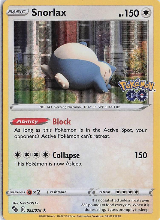Snorlax 055/078 (H)(S)